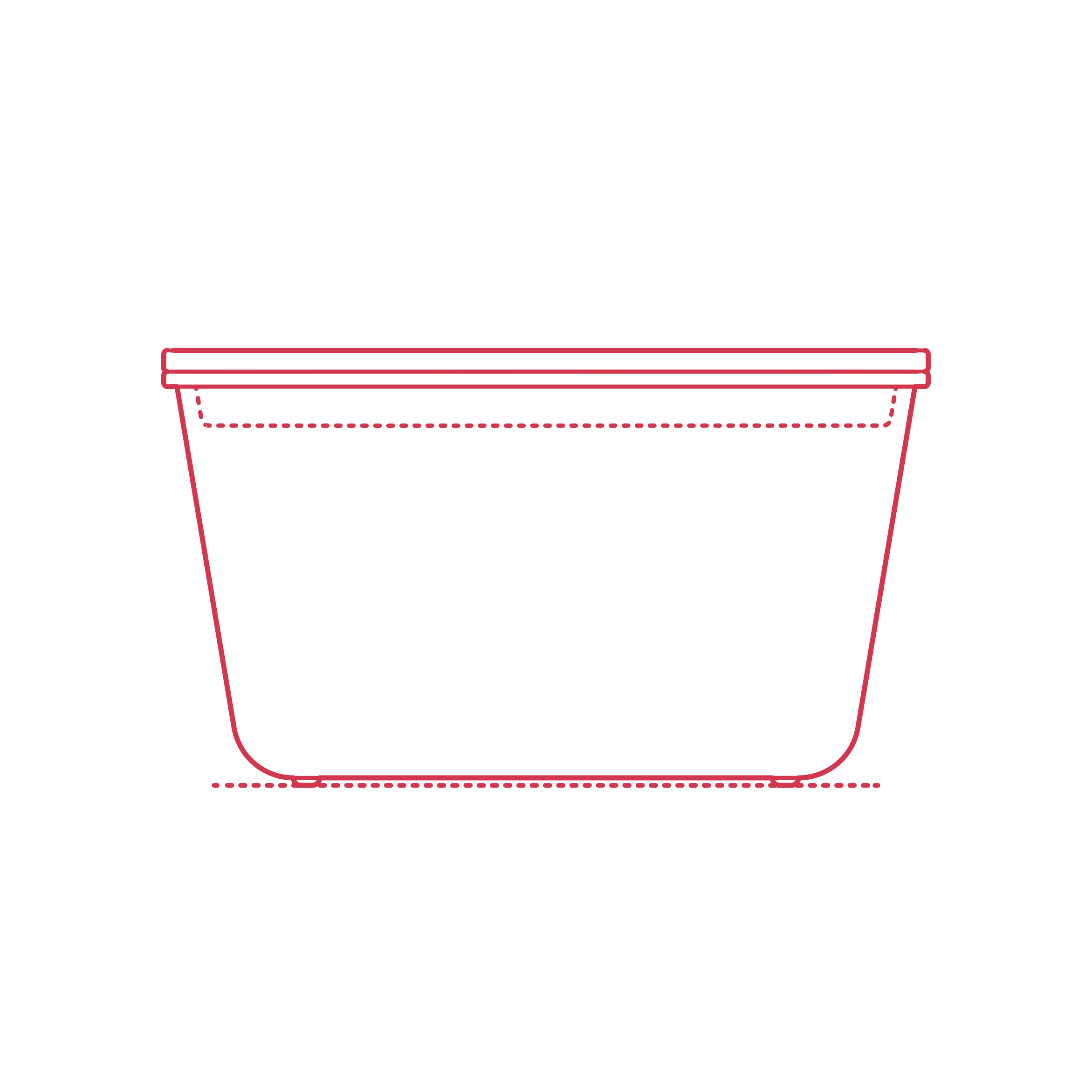 Objects Food Containers Ikea 365 Food Container Rectangle 61 Oz Sketch Svg Vector Free Vectors